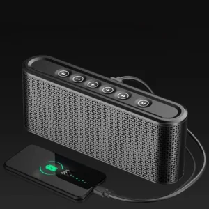 grande promotion Marque Generique 1 PC Haut-parleur Bluetooth 360 Son Surround Sans Fil Contrôle Tactil… 10