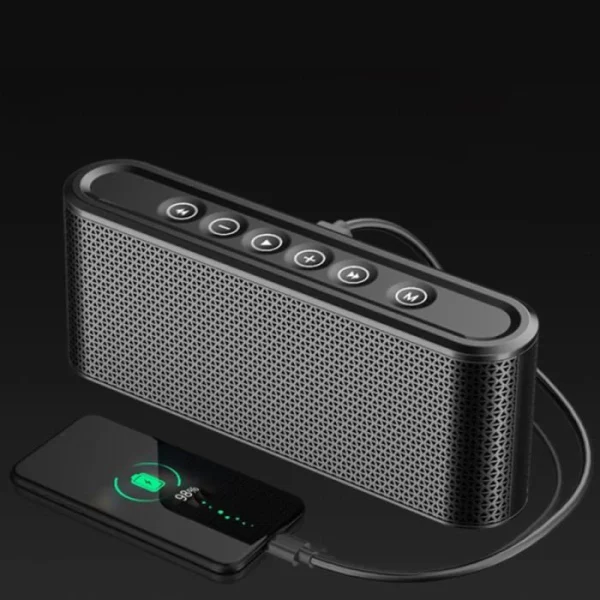 grande promotion Marque Generique 1 PC Haut-parleur Bluetooth 360 Son Surround Sans Fil Contrôle Tactil… 4