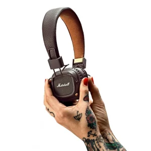 MARSHALL CASQUE BLUETOOTH MARRON – MAJOR II prix pas cher 12