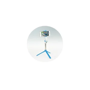 magasins pas chers Perche Selfie Trepied Bluetooth Ozzzo Bleu Pour Panasonic P77 6