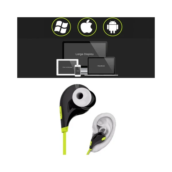 Shot Ecouteurs Bluetooth Sport Pour IPHONE Xs Max Smartphone Sans Fil Bouto… dernières 6