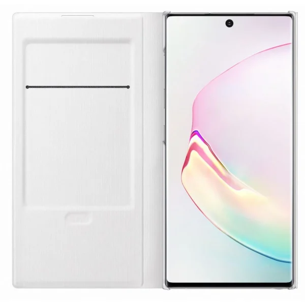 Samsung LED View Cover Galaxy Note10 – Blanc qualité supérieure 4