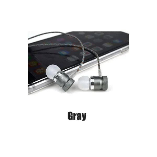 Meilleur Prix Garanti Shot Ecouteurs Metal Pour ALCATEL 5V Avec Micro Kit Main Libre INTRA AURICU… 5