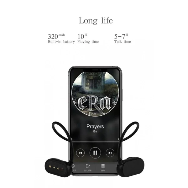 Universal 32 Go Conduction Osseuse Lecteur De Musique MP3 HiFi IPX8 Casque De Sp… boutique pas cher 6