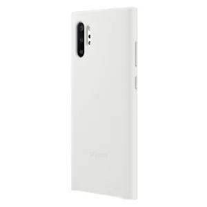 Samsung Coque Cuir Galaxy Note10+ – Blanc marque pas cher 10