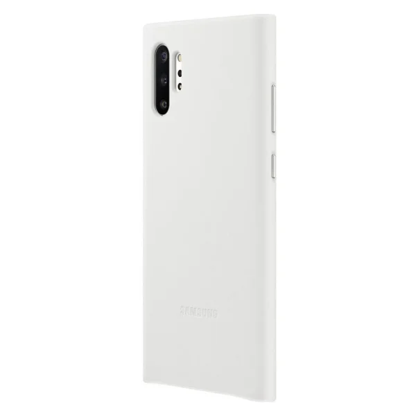 Samsung Coque Cuir Galaxy Note10+ – Blanc marque pas cher 4