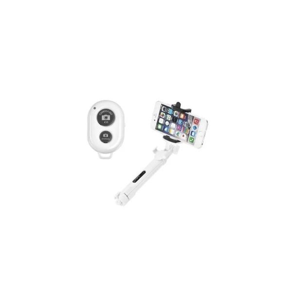 Perche Selfie Trepied Bluetooth Ozzzo Blanc Pour IUNI I1 en france 1
