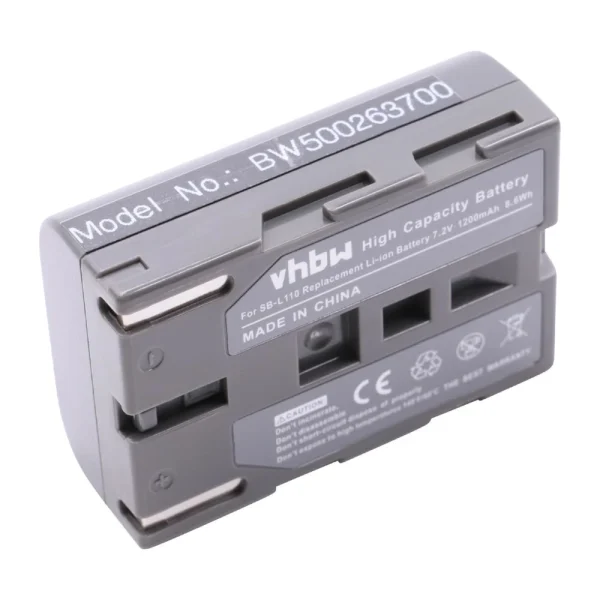Vhbw Batterie 1200mAh Compatible Avec SAMSUNG SC-D73 / SC-D75 / SC-D7… meilleure qualité 1