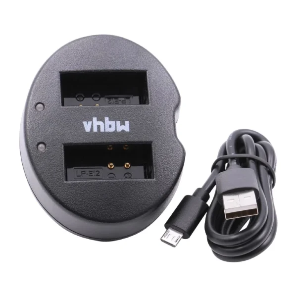 Vhbw Micro USB Chargeur Double Câble De Charge Pour Batteries Apparei… haute qualité 1