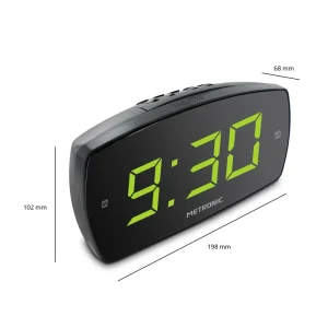 à prix réduits METRONIC Réveil XL2 Double Alarme Avec Grand Affichage LED 11