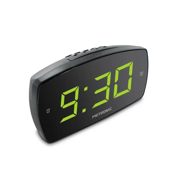 à prix réduits METRONIC Réveil XL2 Double Alarme Avec Grand Affichage LED 1