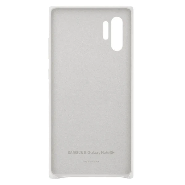 Samsung Coque Cuir Galaxy Note10+ – Blanc marque pas cher 5