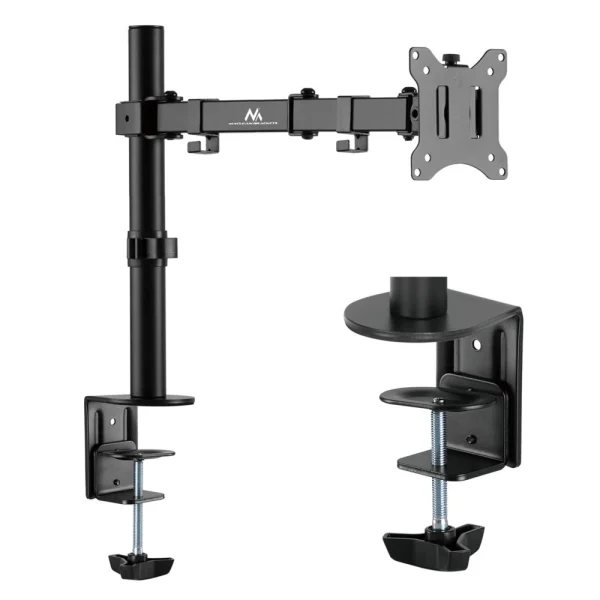 MacLean Support De Bureau Réglable Pour Moniteur LCD 17-32 ” 8kg Vesa 75×75 E… shopping pas cher 1