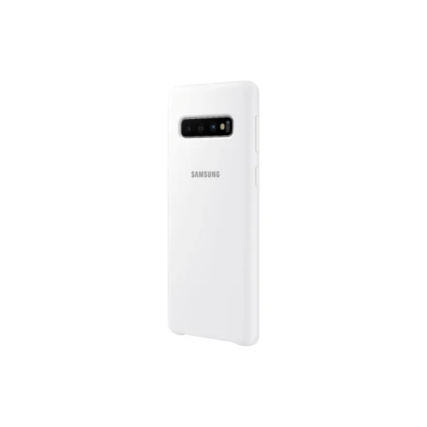 excellent qulity Samsung Coque Silicone Galaxy S10 – Blanc 3