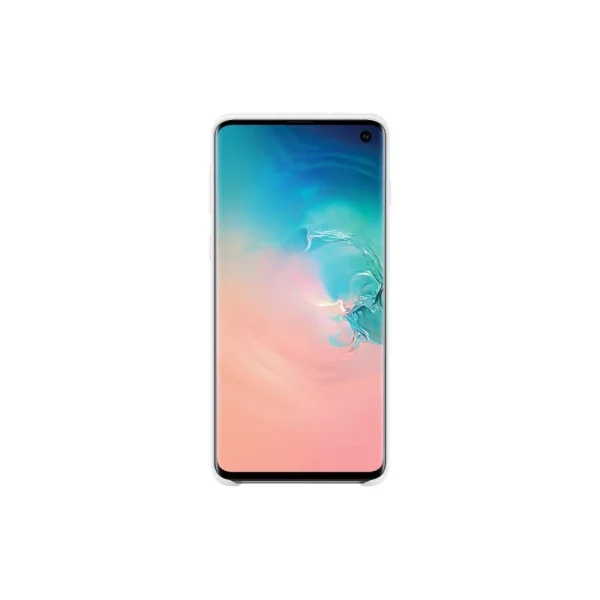 excellent qulity Samsung Coque Silicone Galaxy S10 – Blanc 5
