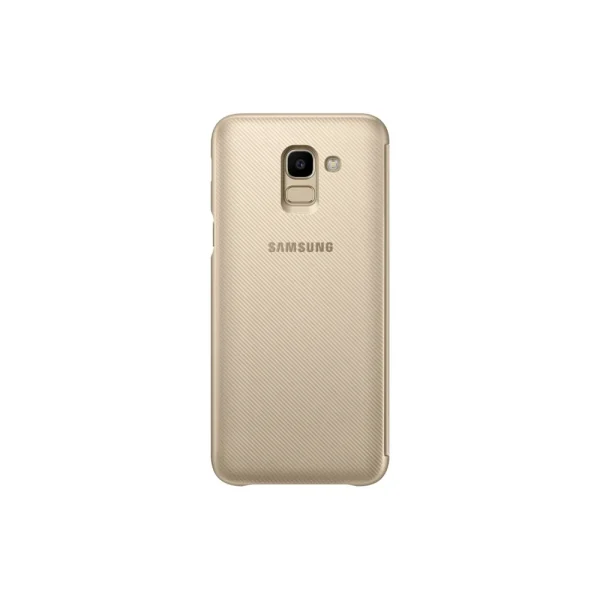 Samsung Flip Wallet Galaxy J6 – Or Neuve avec étiquette 3