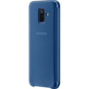 remise en ligne Samsung Flip Wallet Galaxy A6 Plus – Bleu 6