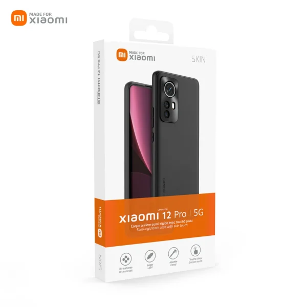 Coque Arrière Semi-rigide Pour Xiaomi – Noir pas cher en ligne 1