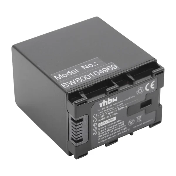 comparez les prix Vhbw Li-Ion Batterie 4000mAh (3.6V) Pour Appareil Photo JVC GZ-HM960,G… 1