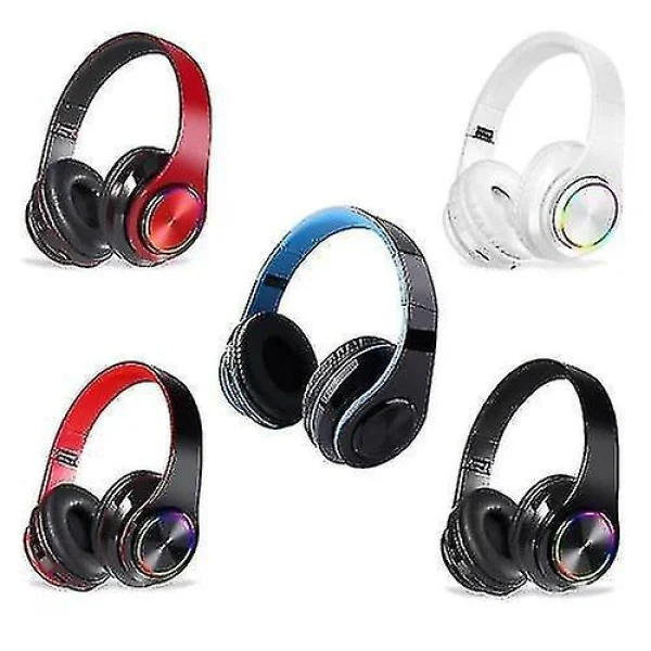 soldes de Noël Universal B39 RGB Lumineux Sans Fil BT 5.0 Casque De Jeu 3