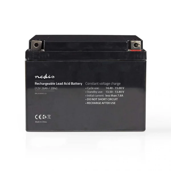 Alpexe Batterie Au Plomb-acide 12V | 26000 MAh | 167 X 177 X 126 Mm grossiste en ligne 1