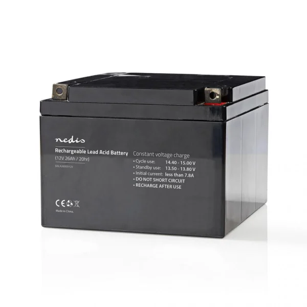 Alpexe Batterie Au Plomb-acide 12V | 26000 MAh | 167 X 177 X 126 Mm grossiste en ligne 5