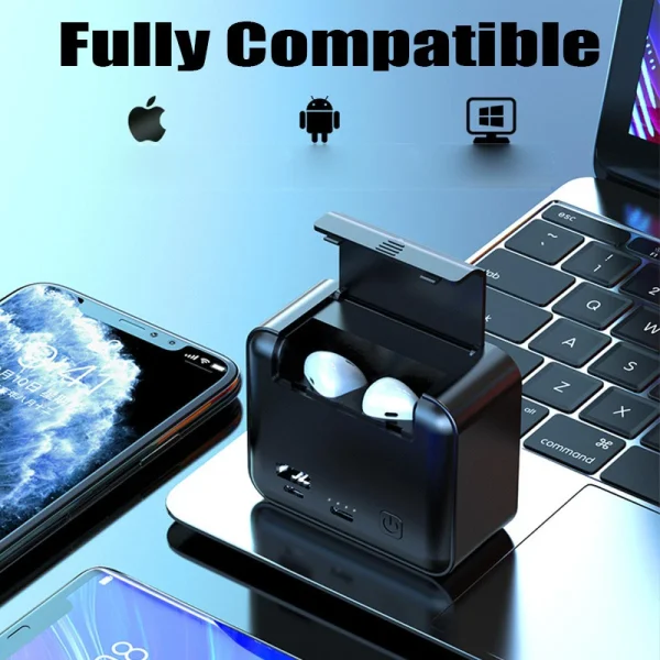 site soldes Universal Batterie De Grande Capacité 10000mAh Casque Bluetooth Sans Fil Alimen… 4