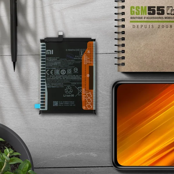 Batterie Xiaomi Poco X3 D’Origine BN57 à prix promos 4
