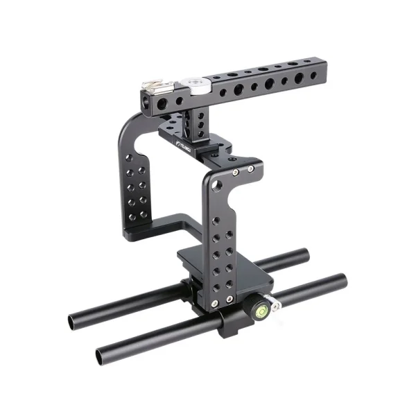 Wewoo Pour Panasonic Lumix DMC-GH5 Noir Ypour LG0906A Caméra Vidéo Cage Po… achetez pas cher 4