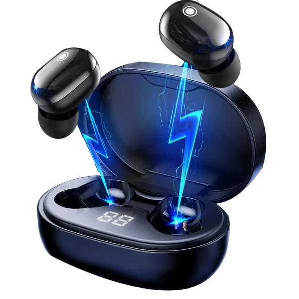 GUPBOO Casque Bluetooth à Suppression De Bruit A6S Plus TWS Avec étui De Ch… à prix d'occasion 1