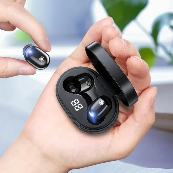 GUPBOO Casque Bluetooth à Suppression De Bruit A6S Plus TWS Avec étui De Ch… à prix d'occasion 6