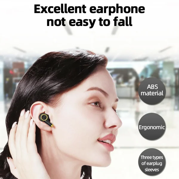 Universal Casque Bluetooth, Bouchons D’oreille Sans Fil, étanche, Casque Sport,… Neuve avec étiquette 4