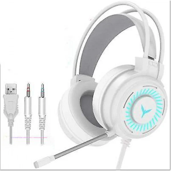 Service Clients Dédié Universal Casque De Jeu RGB LED Câblé Casque Stéréo Avec Microphone Pour Un/… 5