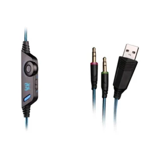 magasin pour Shot Casque Gamers Avec Micro Et Telecommande Pour Mac Et PC LED Reglage So… 9