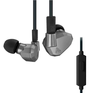 GUPBOO Casque Intra-auriculaire KZ ZS5, 2DD + 2BA, Hybride, Avec Microphone authentiques 13