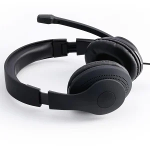 marque pas cher HAMA Casque Micro De Bureau Pour PC “HS-P200”, Stéréo, Noir 6