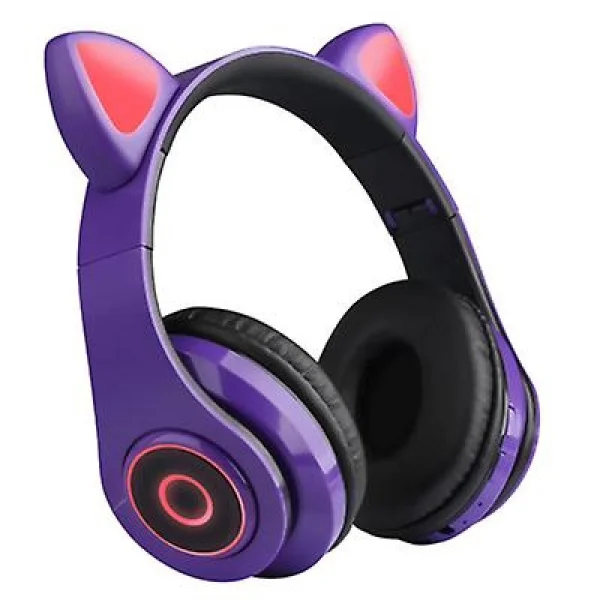 soldes luxe Universal Casque Pour Chat Sans Fil Casque Bluetooth Casque LED Casque Pour Enfa… 3