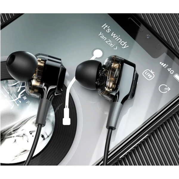 Universal Casque Sans Fil à Double Action, Casque Bluetooth, 4 Haut-parleurs, S… boutique en france 3