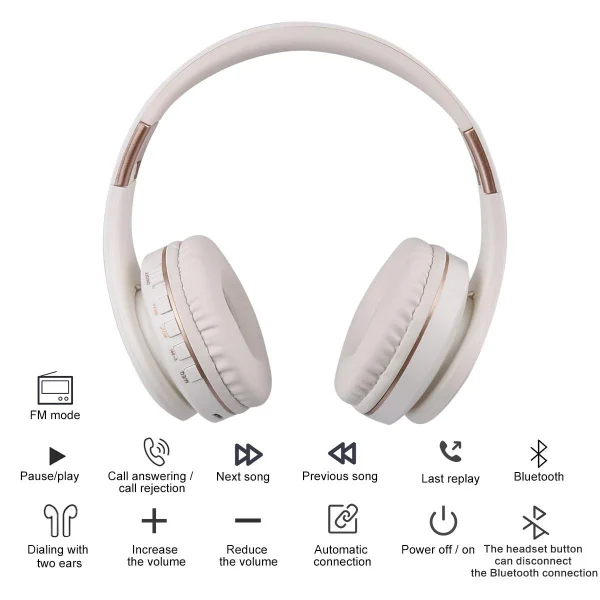 Platyne CASQUE SANS FIL AVEC REDUCTION DE BRUIT prix pas cher 4