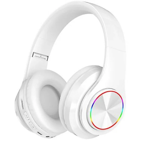 Universal Casque Sans Fil LED Pliable Bluetooth 5.0 Casque Casque Stéréo Micro… ﻿soldes 1