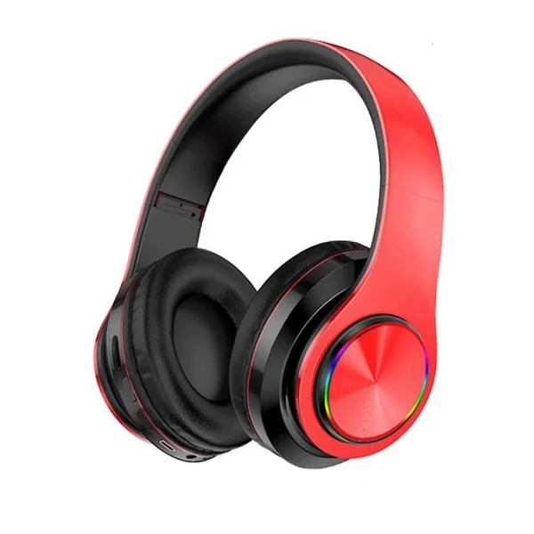 Universal Casque Sans Fil LED Pliable Bluetooth 5.0 Casque Casque Stéréo Micro… ﻿soldes 5