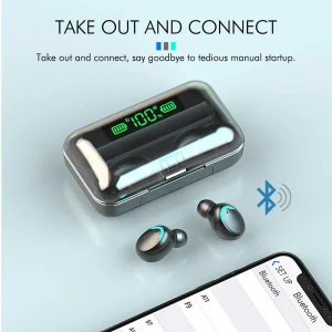 GUPBOO Casque Stéréo 9D TWS Avec Prise En Charge Bluetooth 5.0 Et Boîtier … prix le plus bas 15