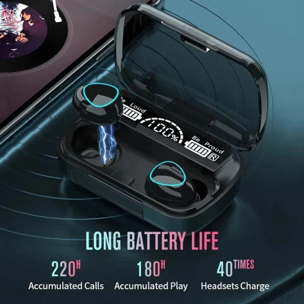 à prix d'occasion GUPBOO Casque Stéréo TWS Avec Boîtier De Charge Et Prise En Charge Bluetoo… 3