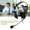 site soldes GUPBOO Casque USB Avec Microphone Antibruit Casque PC Casque Filaire Léger P… 19