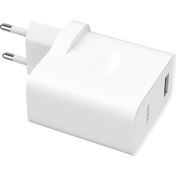 achetez pas cher Chargeur Maison USB A VOOC 4.0 30W Blanc Oppo 1