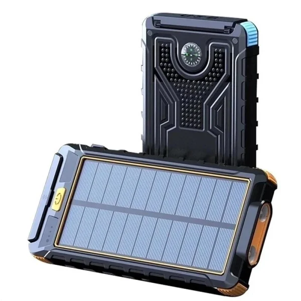 dernière tendance Divers Marques Chargeur Solaire étanche 80000 MAh, Batterie Externe Avec Port USB, P… 1