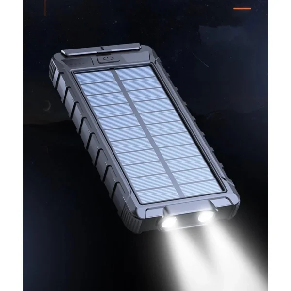 dernière tendance Divers Marques Chargeur Solaire étanche 80000 MAh, Batterie Externe Avec Port USB, P… 4
