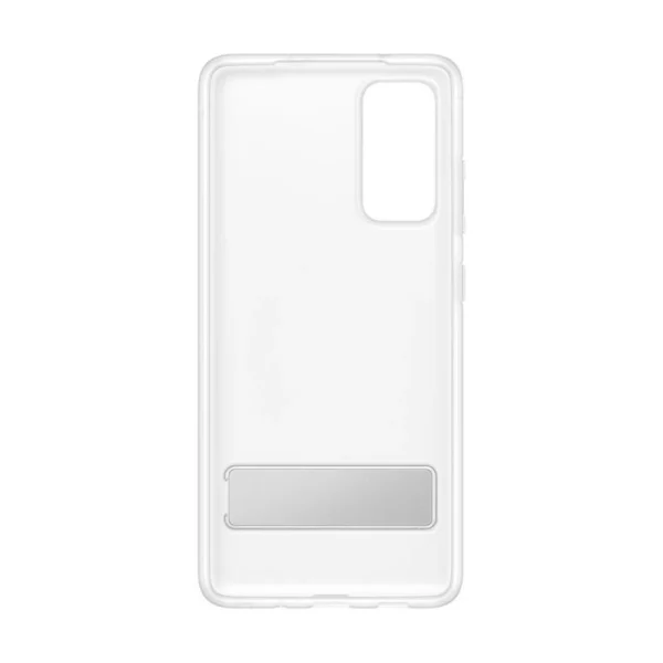 Retour Facile et Gratuit Samsung Coque Clear Standing Cover Transparent Galaxy S20 FE 3