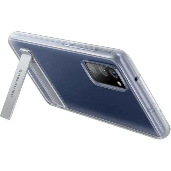 Retour Facile et Gratuit Samsung Coque Clear Standing Cover Transparent Galaxy S20 FE 5