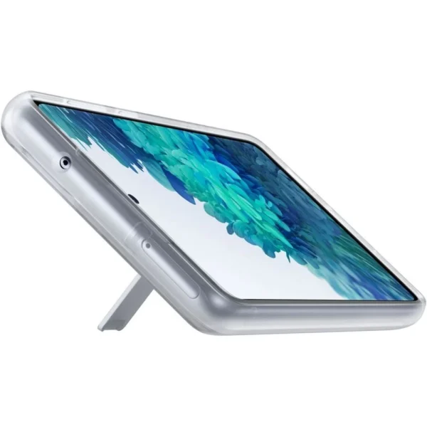 Retour Facile et Gratuit Samsung Coque Clear Standing Cover Transparent Galaxy S20 FE 6